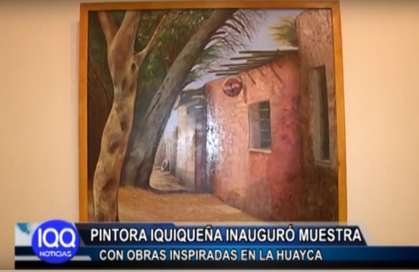 PINTORA IQUIQUE&Ntilde;A INAUGUR&Oacute; MUESTRAS INSPIRADAS EN LA HAYCA