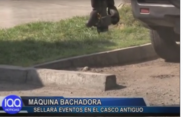 M&Aacute;QUINA BACHADORA SELLAR&Aacute; EVENTOS EN EL CASCO ANTIGUO
