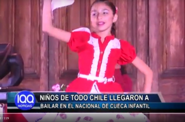 NI&Ntilde;OS DE TODO CHILE LLEGARON A BAILAR AL NACIONAL DE CUECA INFANTIL