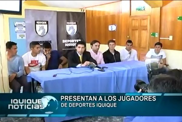 PRESENTAN A LOS JUGADORES DE DEPORTES IQUIQUE