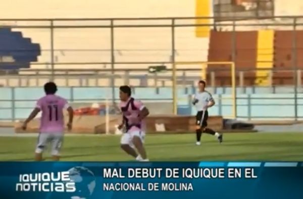 MAL DEBUT DE IQUIQUE EN EL NACIONAL DE MOLINA