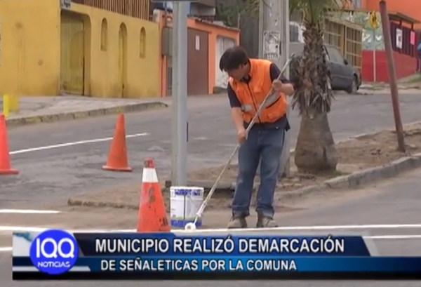 MUNICIPIO REALIZ&Oacute; DEMARCACI&Oacute;N DE SE&Ntilde;AL&Eacute;TICAS POR LA COMUNA