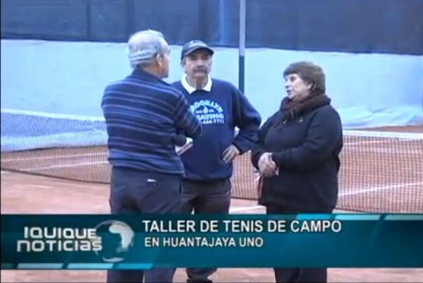 TALLER DE TENIS DE CAMPO EN HUANTAJAYA UNO