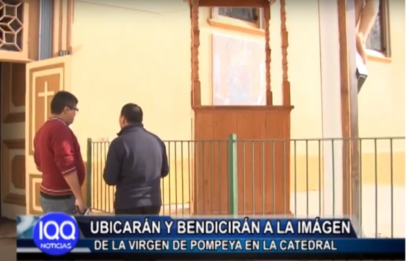 UBICAR&Aacute;N Y BENDECIR&Aacute;N A LA IMAGEN DE LA VIRGEN DE POMPEYA EN LA CATEDRAL