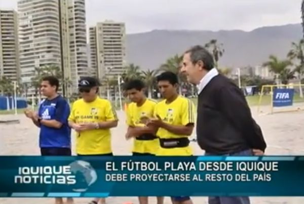 EL F&Uacute;TBOL PLAYA DESDE IQUIQUE DEBE PROYECTARSE AL RESTO DEL PA&Iacute;S