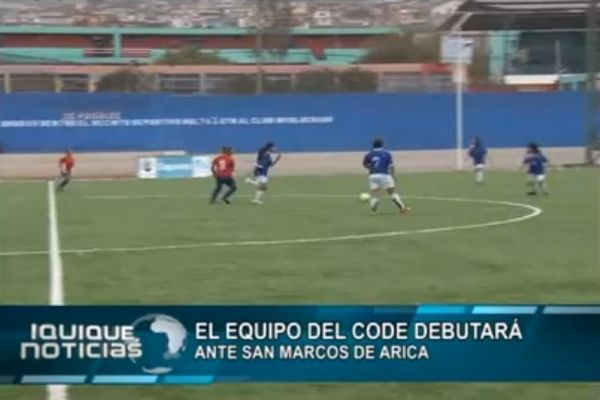 EL EQUIPO DEL CODE DEBUTAR&Aacute; ANTE SAN MARCOS DE ARICA