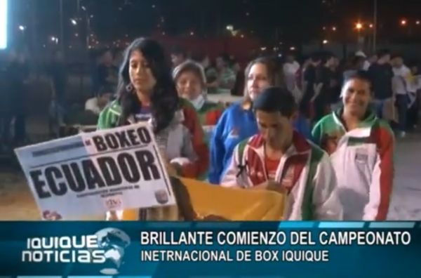 BRILLANTE COMIENZO DEL CAMPEONATO INTERNACIONAL DE BOX IQUIQUE