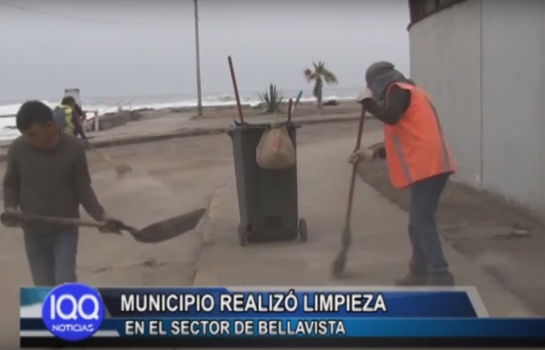 MUNICIPIO REALIZ&Oacute; LIMPIEZA EN EL SECTOR DE BELLAVISTA