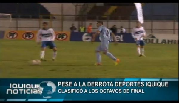 PESE A LA DERROTA DEPORTES IQUIQUE CLASIFICO A LOS OCTAVOS DE FINAL