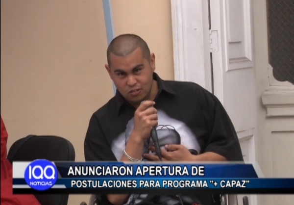 ANUNCIARON APERTURA DE POSTULACIONES PARA PROGRAMA "+ CAPAZ"