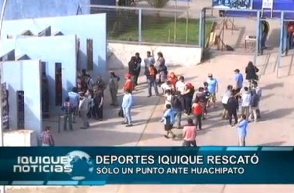 DEPORTES IQUIQUE RESCAT&Oacute; S&Oacute;LO UN PUNTO ANTE HUACHIPATO