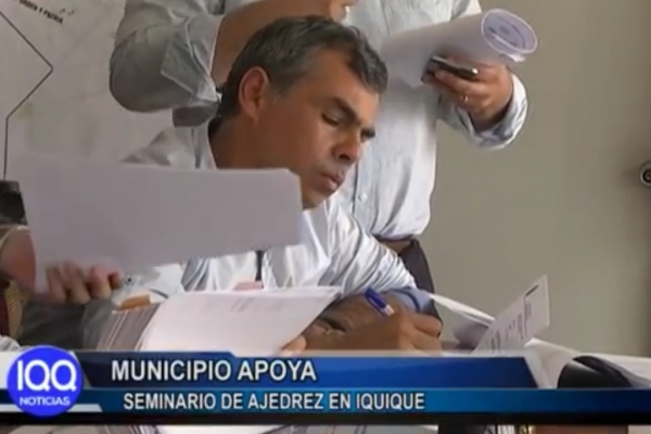 MUNICIPIO APOYA SEMINARIO DE AJEDREZ EN IQUIQUE