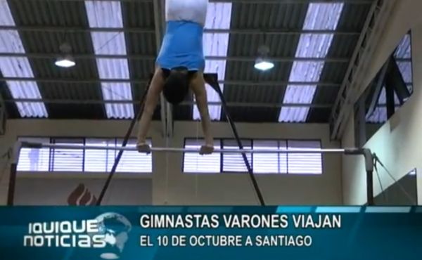 GIMNASTAS VARONES VIAJAN EL 10 DE OCTUBRE A SANTIAGO