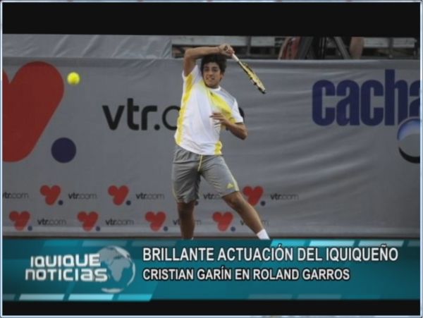 BRILLANTE ACTUACI&Oacute;N DEL IQUIQUE&Ntilde;O CHRISTIAN GAR&Iacute;N EN ROLAND GARROS