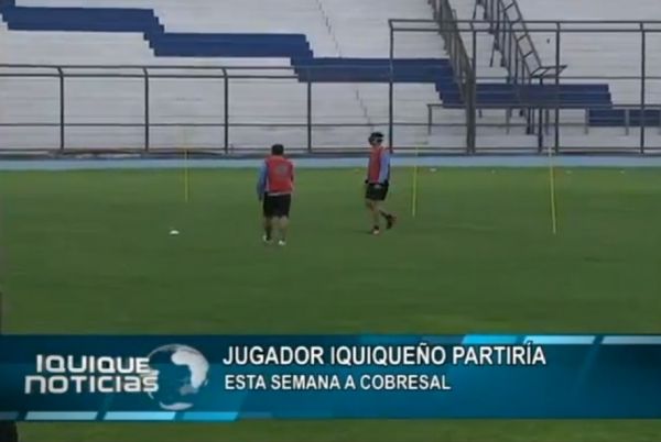 JUGADOR IQUIQUE&Ntilde;O PARTIR&Iacute;A ESTA SEMANA A COBRESAL