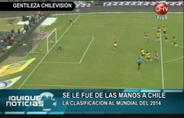 SE LE FUE DE LAS MANOS A CHILE LA CLASIFICACI&Oacute;N AL MUNDIAL DEL 2014