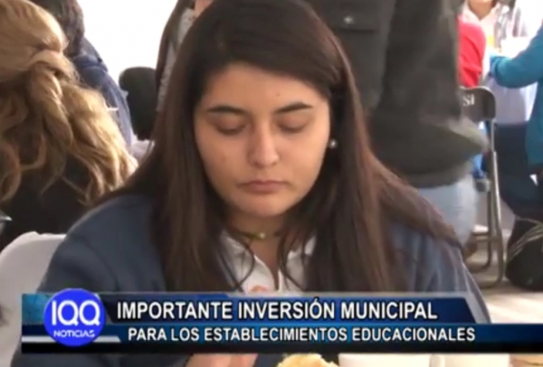 IMPORTANTE INVERSI&Oacute;N MUNICIPAL PARA LOS ESTABLECIMIENTOS EDUCACIONALES