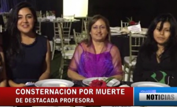 CONSTERNACI&Oacute;N POR MUERTE DE DESTACADA PROFESORA