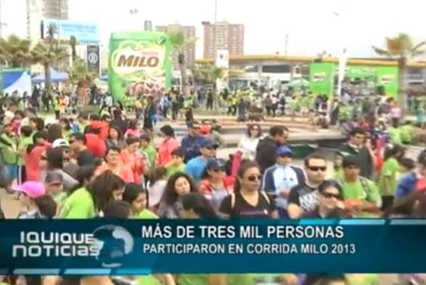 M&Aacute;S DE TRES MIL PERSONAS PARTICIPARON EN CORRIDA MILO 2013