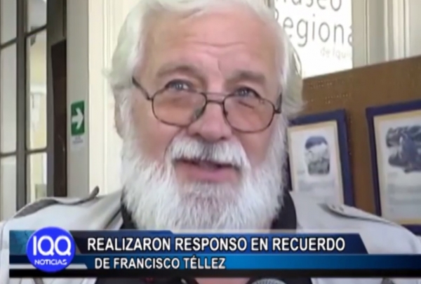REALIZARON RESPONSO EN MEMORIA DE FRANCISCO T&Eacute;LLEZ