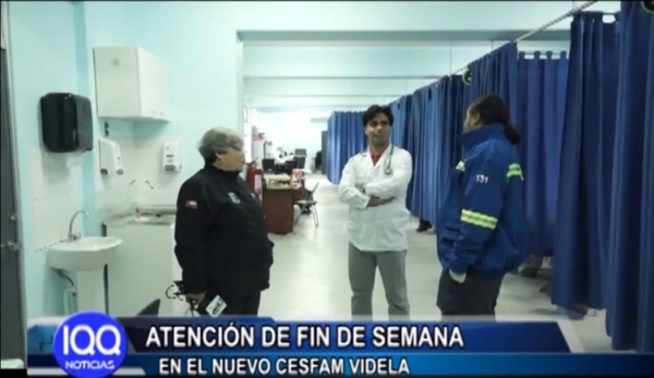 ATENCI&Oacute;N DE FIN DE SEMANA EN EL NUEVO CESFAM VIDELA