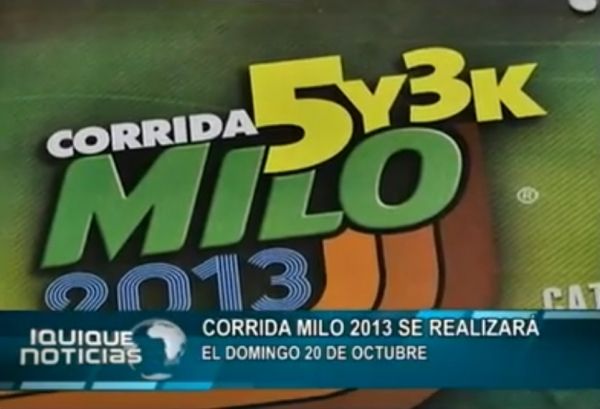 CORRIDA MILO 2013 SE REALIZARA EL DOMINGO 20 DE OCTUBRE