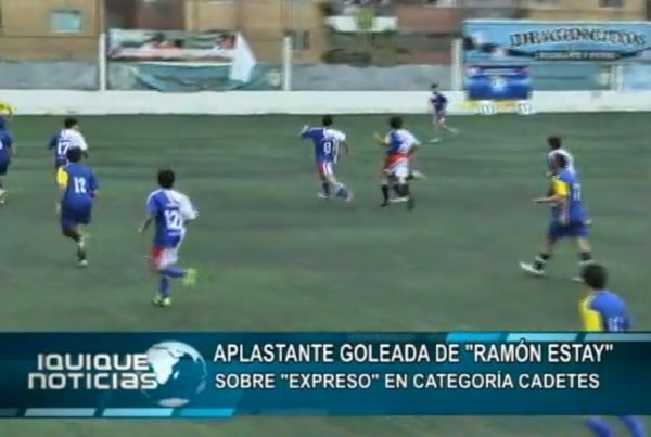 APLASTANTE GOLEADA DE "RAM&Oacute;N ESTAY" SOBRE "EXPRESO" EN CATEGORIA CADETES