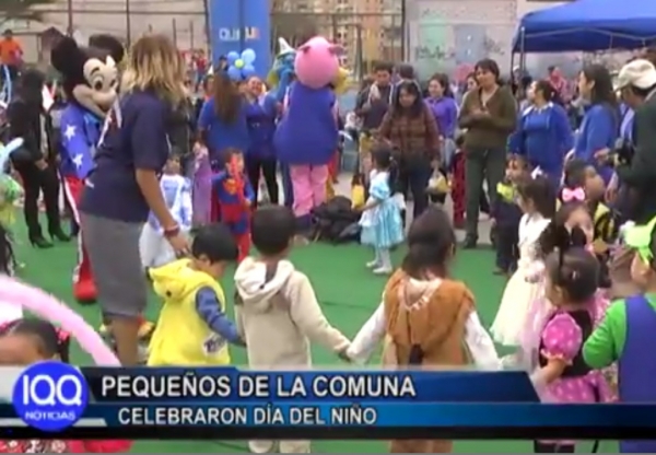 PEQUE&Ntilde;OS DE LA COMUNA CELEBRARON EL D&Iacute;A DEL NI&Ntilde;O