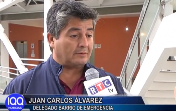 JUAN CARLOS ALVAREZ DELEGADO BARRIO DE EMERGENCIA