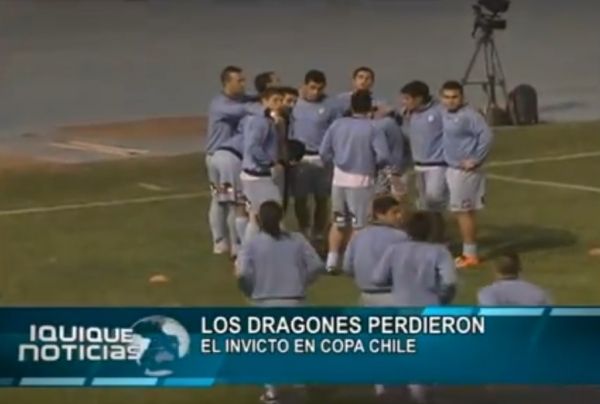 LOS DRAGONES PERDIERON EL INVICTO EN COPA CHILE