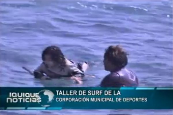 TALLER DE SURF DE LA CORPORACI&Oacute;N MUNICIPAL DE DEPORTES