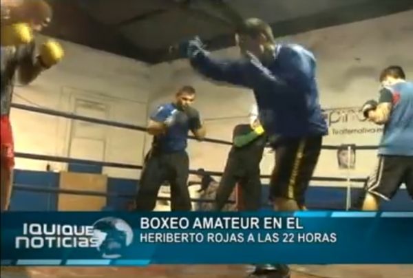 BOXEO AMATEUR EN EL HERIBERTO ROJAS A LAS 22 HORAS