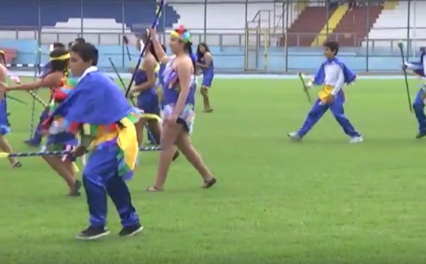 GALA ESCOLAR EN EL ESTADIO "TIERRA DE CAMPEONES"