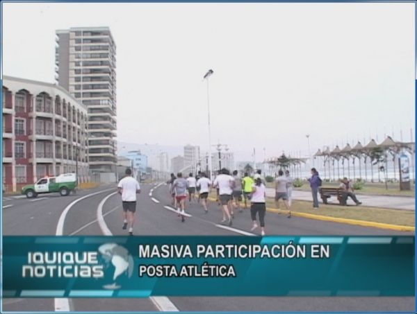 MASIVA PARTICIPACI&Oacute;N EN POSTA ATL&Eacute;TICA