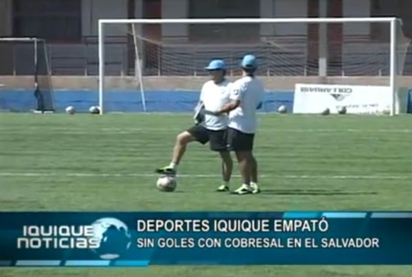 DEPORTES IQUIQUE EMPAT&Oacute; SIN GOLES CON COBRESAL EN EL SALVADOR