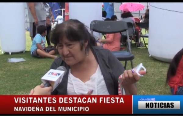 VISITANTES DESTACAN FIESTA NAVIDE&Ntilde;A DEL MUNICIPIO