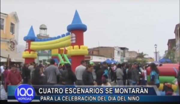 CUATRO ESCENARIOS SE MONTAR&Aacute;N PARA LA CELEBRACI&Oacute;N DEL D&Iacute;A DEL NI&Ntilde;O