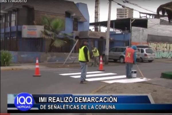 IMI REALIZ&Oacute; DEMARCACI&Oacute;N DE LA SE&Ntilde;AL&Eacute;TICAS DE LA COMUNA