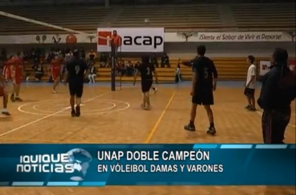 UNAP DOBLE CAMPE&Oacute;N EN V&Oacute;LEIBOL DAMAS Y VARONES