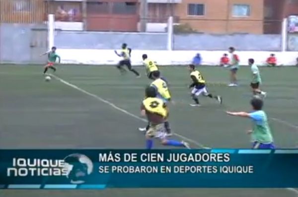 M&Aacute;S DE CIEN JUGADORES SE PROBARON EN DEPORTES IQUIQUE