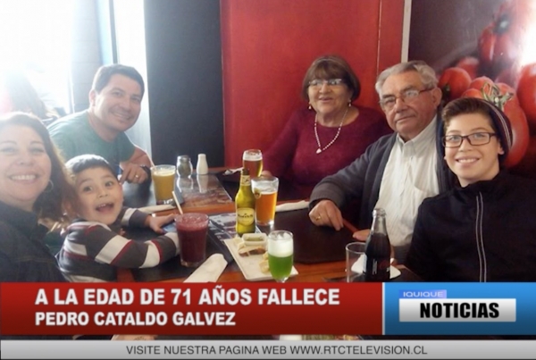 A LA EDAD DE 71 A&Ntilde;OS FALLECE PEDRO CATALDO GALVEZ