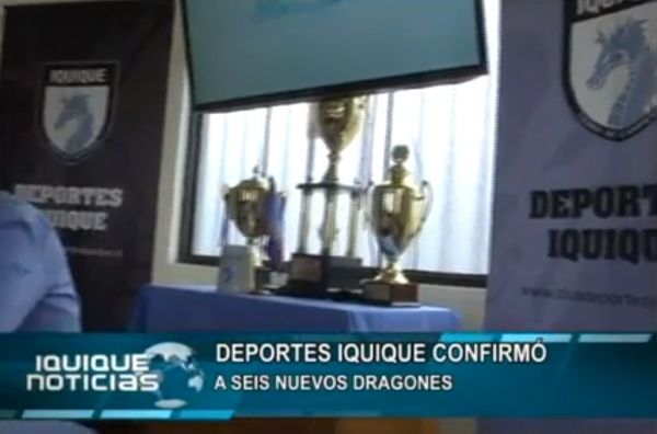 DEPORTES IQUIQUE CONFIRM&Oacute; A SEIS NUEVOS DRAGONES