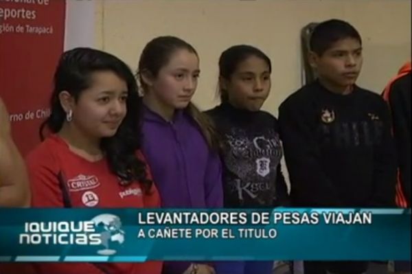 LEVANTADORES DE PESAS VIAJAN A CA&Ntilde;ETE POR EL TITULO