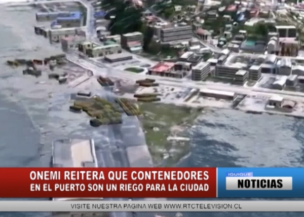 CONTENEDORES EN EL PUERTO SON UN RIESGO SEG&Uacute;N EXPERTO DE LA UNAP