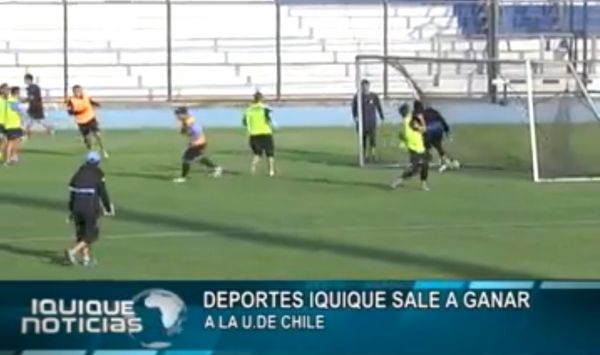 DEPORTES IQUIQUE SALE A GANAR A LA U. DE CHILE