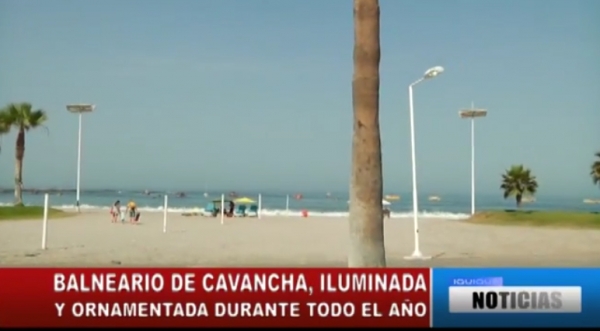 BALNEARIO DE CAVANCHA, ILUMINADA Y ORNAMENTADA DURANTE TODO EL A&Ntilde;O