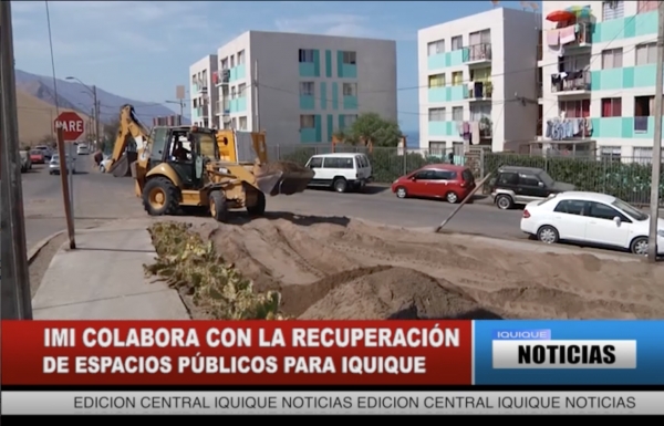 IMI COLABORA CON LA RECUPERACI&Oacute;N DE ESPACIOS P&Uacute;BLICOS PARA IQUIQUE