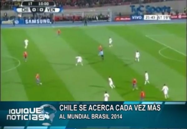 CHILE SE ACERCA CADA VEZ M&Aacute;S AL MUNDIAL BRASIL 2014