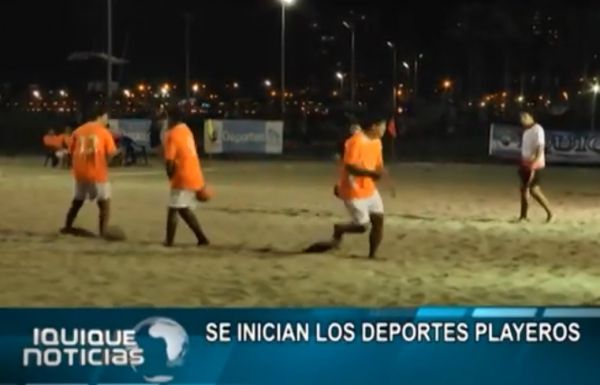 SE INICIAN LOS DEPORTES PLAYEROS