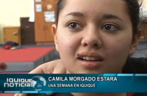 CAMILA MORGADO ESTAR&Aacute; UNA SEMANA EN IQUIQUE